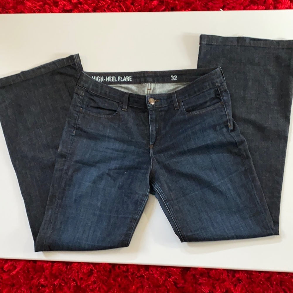 Jcrew hi heel flare jeans size 32x32 used